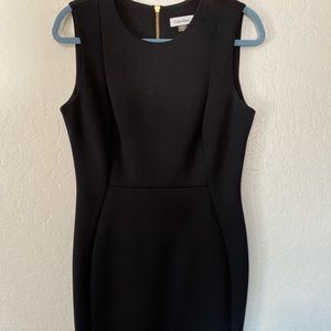 Calvin Klein Sleeveless Black Dress